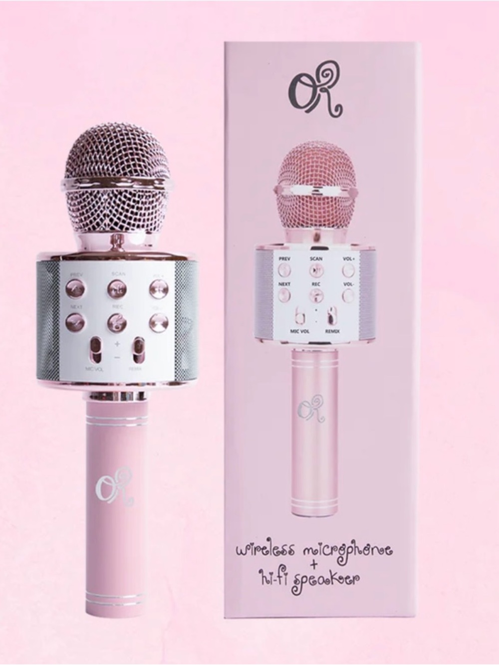 Olivia Rodrigo logo wireless bluetooth karaoke microphone - Brand New
